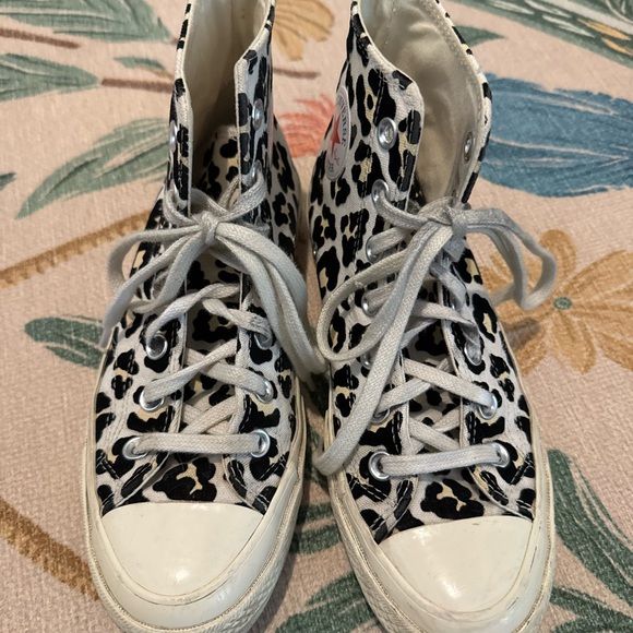 Converse All Star Animal Print High-Tops - Picture 3 of 5